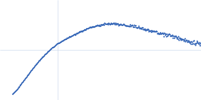 Half dimer of α-actinin-2 Kratky plot