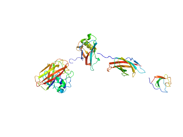 Full length GbpA SASREF model