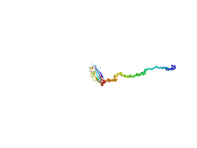 Functional binding region (120-395) of the pneumococcal serine-rich repeat protein EOM/RANCH model