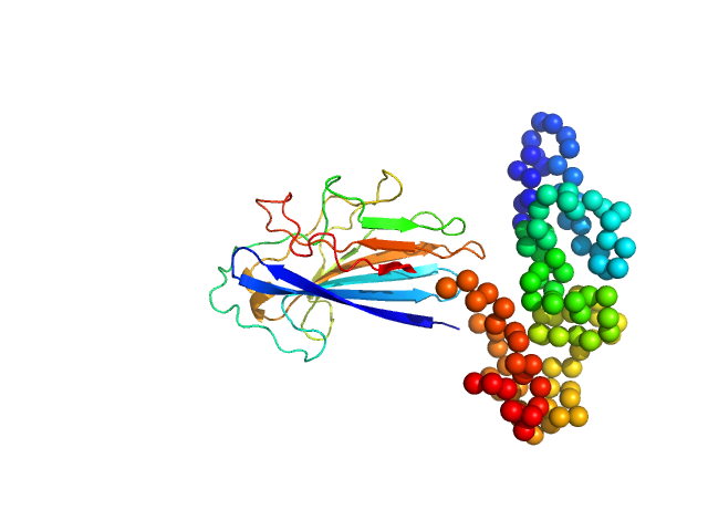 Functional binding region (120-395) of the pneumococcal serine-rich repeat protein EOM/RANCH model