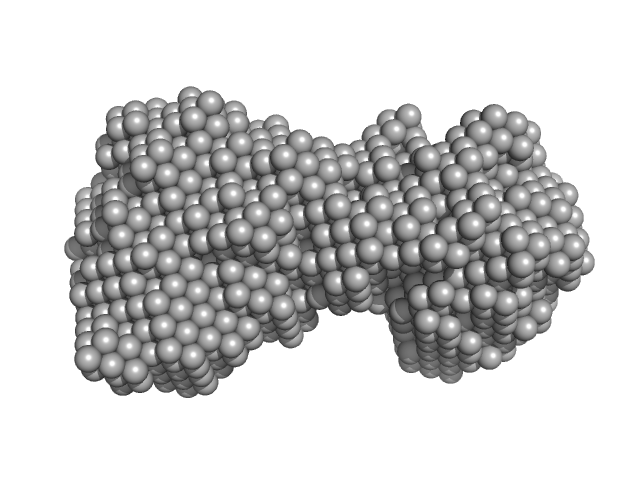 immunoglobulin- like filamin two-domain fragment 18-19 GASBOR model