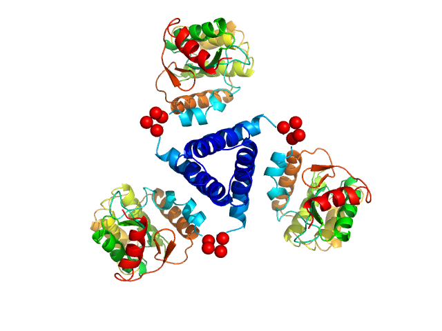 C-terminal catalytic domain of Suppressor of Copper Sensitivity C protein EOM/RANCH model