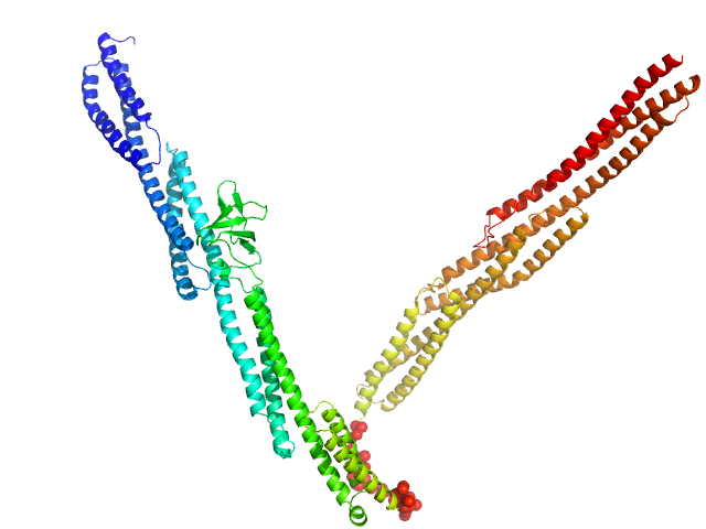 Plakin domain of Human Desmoplakin EOM/RANCH model