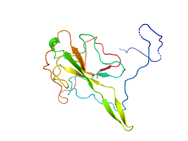 Middle East Respiratory Syndrome (MERS) coronavirus nucleocapsid N-Protein (N-terminal domain 1-164) EOM/RANCH model