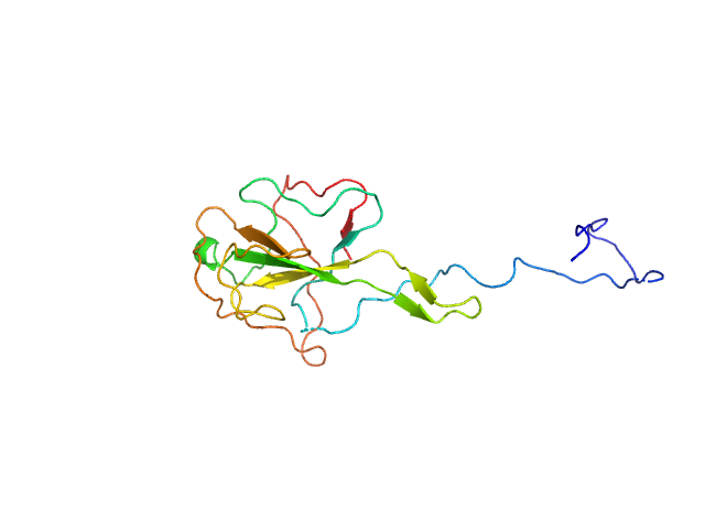 Middle East Respiratory Syndrome (MERS) coronavirus nucleocapsid N-Protein (N-terminal domain 1-164) EOM/RANCH model