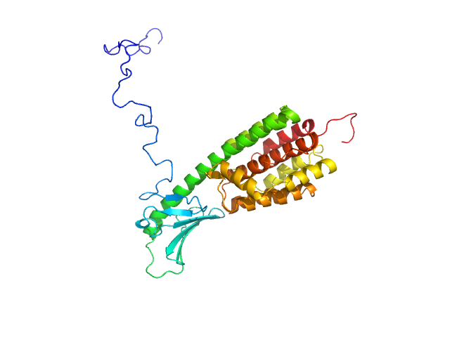 Colicin N delta 1-39 EOM/RANCH model