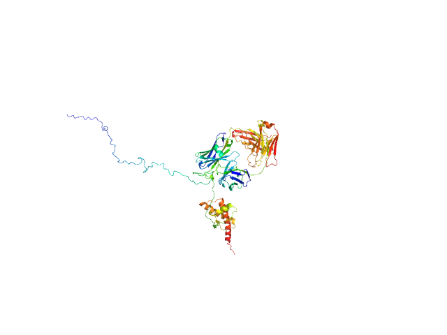 Major prion protein P-Clone Fab, Chimera PDB (PROTEIN DATA BANK) model