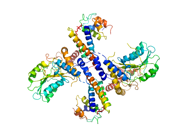 Cysteine desulfurase, mitochondrial LYR motif-containing protein 4 Acyl carrier protein PDB (PROTEIN DATA BANK) model