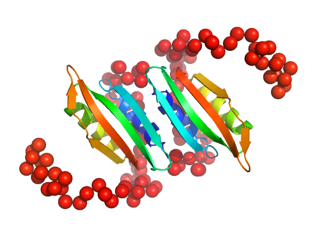 Type II secretion system protein L, periplasmic domain EOM/RANCH model