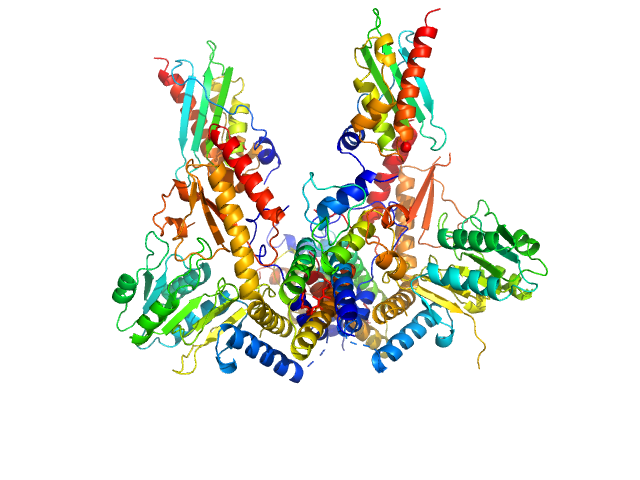 Cysteine desulfurase, mitochondrial LYR motif-containing protein 4 Acyl carrier protein Iron-sulfur cluster assembly enzyme ISCU, mitochondrial PYMOL model