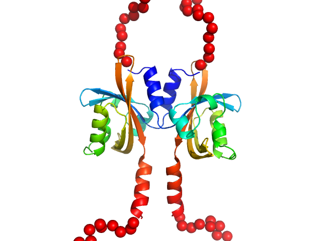 Sensory box protein dark-state EOM/RANCH model