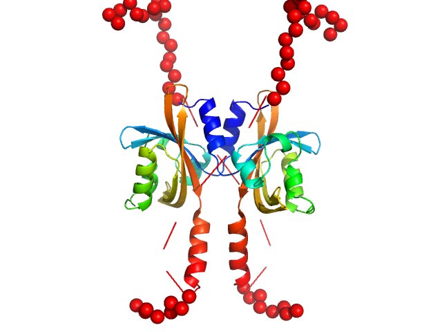 Sensory box protein dark-state EOM/RANCH model