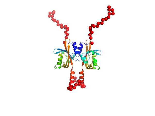 Sensory box protein dark-state EOM/RANCH model