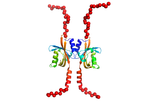 Sensory box protein dark-state EOM/RANCH model