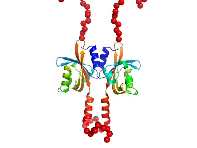 Sensory box protein dark-state EOM/RANCH model