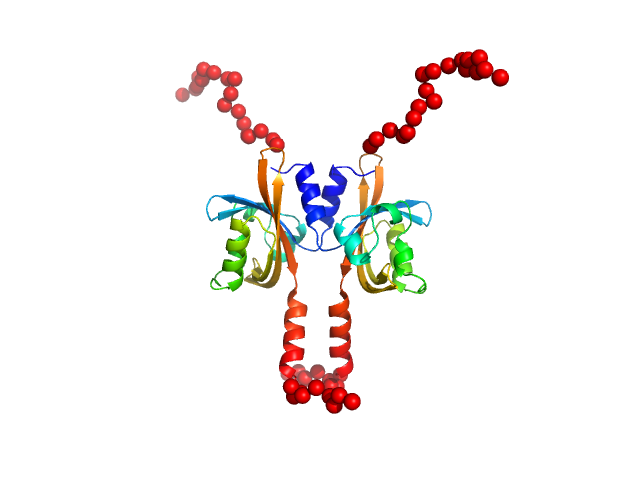 Sensory box protein dark-state EOM/RANCH model