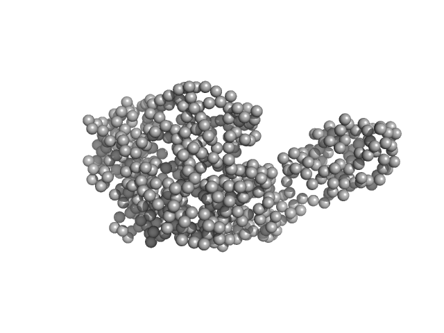 Fluorescence recovery protein Orange carotenoid-binding protein GASBOR model