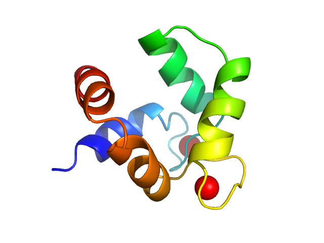 polcalcin Phl p 7 MES-FOXS model