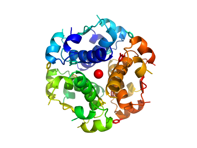 Human insulin PDB (PROTEIN DATA BANK) model