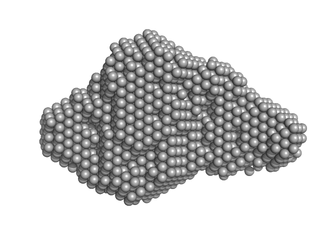 Human Albumin (Recombumin(R) Elite, Albumedix Ltd.) Insulin degludec(Tresiba(R), Novo Nordisk A/S) DAMMIF model