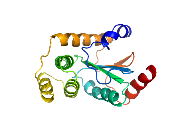 C-terminal catalytic domain of Suppressor of Copper Sensitivity C protein PDB (PROTEIN DATA BANK) model