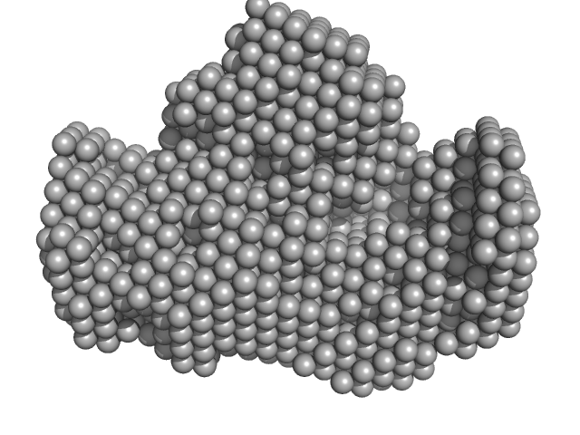 Bruton's tyrosine kinase - Src homology 3-2 kinase domain DAMMIN model