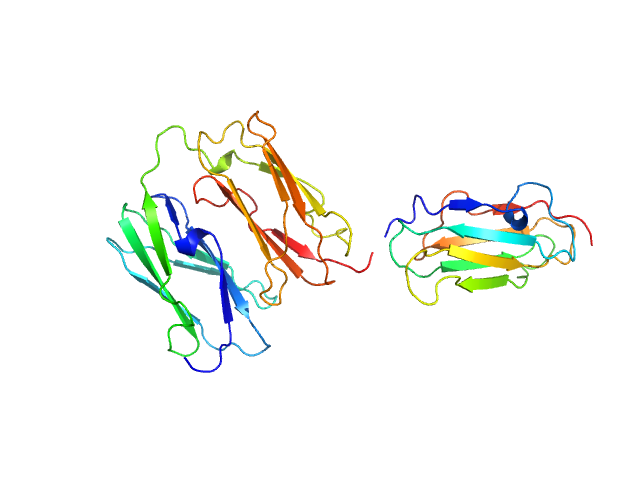 Filamin A Ig-like domains 4-6 SASREF model