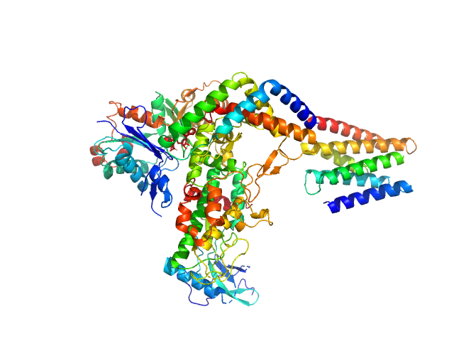 Protein kinase YopO Actin, cytoplasmic 1 CUSTOM IN-HOUSE model