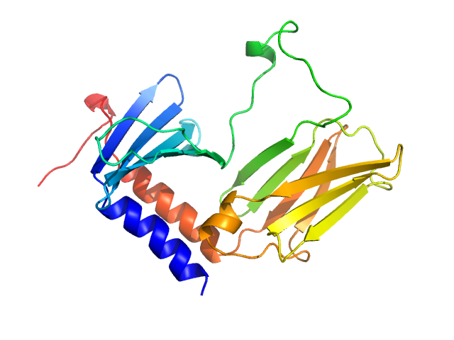 Protein DPCD ROSETTA model