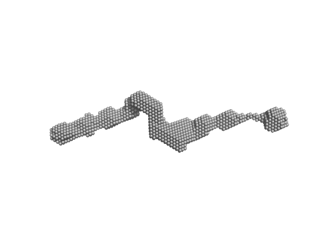 Dystrophin (R11-15 human dystrophin fragment) DAMMIF model