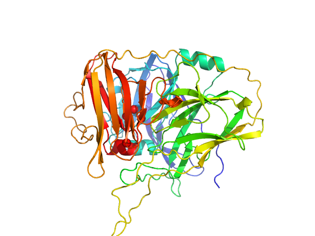 Aquifex aeolicus McoA metaloxidase ∆337-346 OTHER model