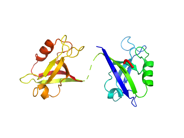 PDZ1-2 fragment of PSD-95/Disks large homolog 4 OTHER model