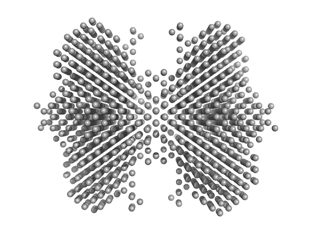 Beta-amylase 2, chloroplastic DAMMIN model