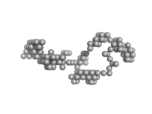 Cellular nucleic acid-binding protein Braveheart Fragment 1 DAMMIN model