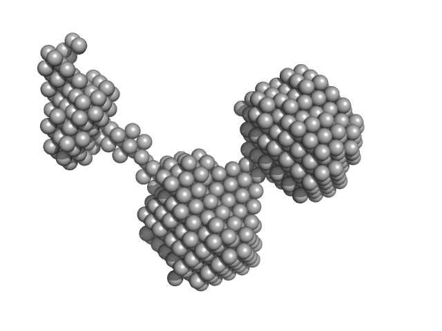 Binary larvicide subunit BinB DAMMIF model