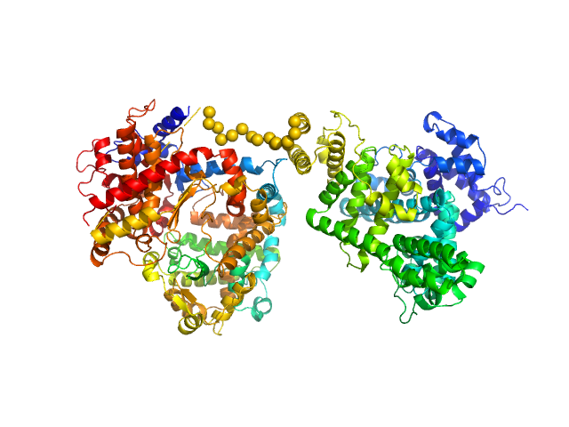 Neprilysin - G400V mutant Human serum albumin - C58S mutant EOM/RANCH model