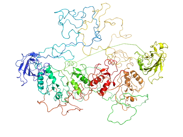 DNA repair protein XRCC1 BILBOMD model