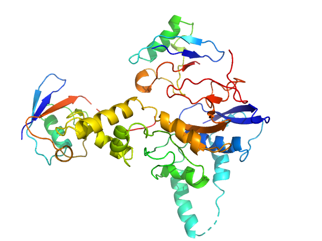 Ubiquitin carboxyl-terminal hydrolase C266A mutant Polyubiquitin-C CUSTOM IN-HOUSE model