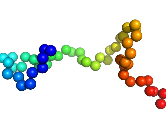 A CxxC-linker-CxxC construct binding 1 Cd(II) ion in a CdCys4 site EOM/RANCH model