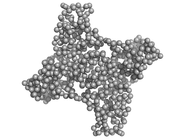 Ganglioside-induced differentiation-associated protein 1, construct GDAP1∆303-358 GASBOR model