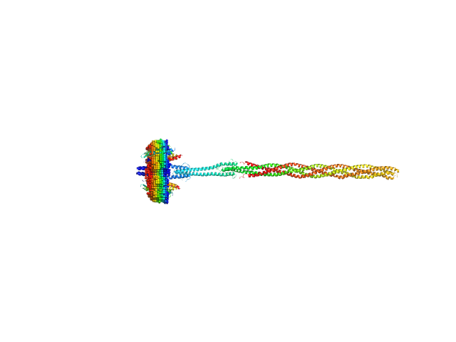 Sensory rhodopsin II from Natronbacterium pharaonis Sensory rhodopsin II transducer from Natronomonas pharaonis MEMPROT model