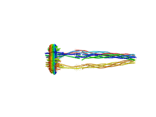 Sensory rhodopsin II from Natronbacterium pharaonis Sensory rhodopsin II transducer from Natronomonas pharaonis MEMPROT model