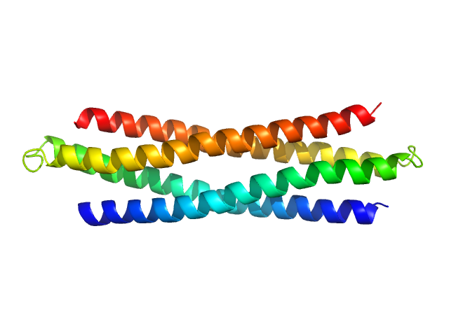 Rationally optimised WA20 mutant N22A/H86K (ROWA) dimer GROMACS model