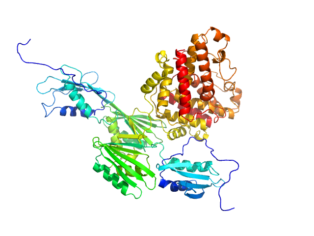 mRNA endoribonuclease toxin LS (D245R mutant) MULTIFOXS model