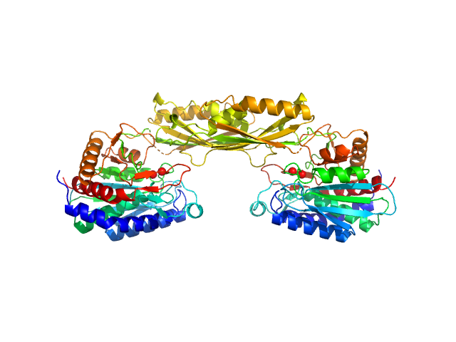 Carboxypeptidase G2 (circular permutant CP-N89) K177A Methotrexate ROSETTA model