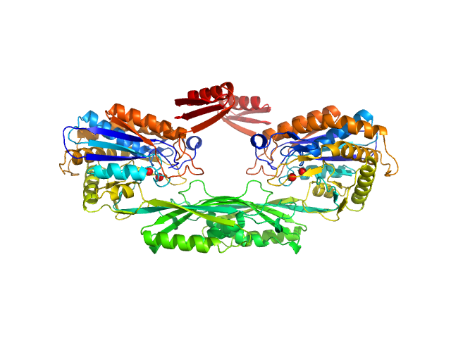 Pro-Carboxypeptidase G2 (circular permutant CP-N89) K177A Design 1 ROSETTA model