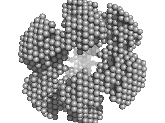 Regulatory protein E2 DAMMIF model