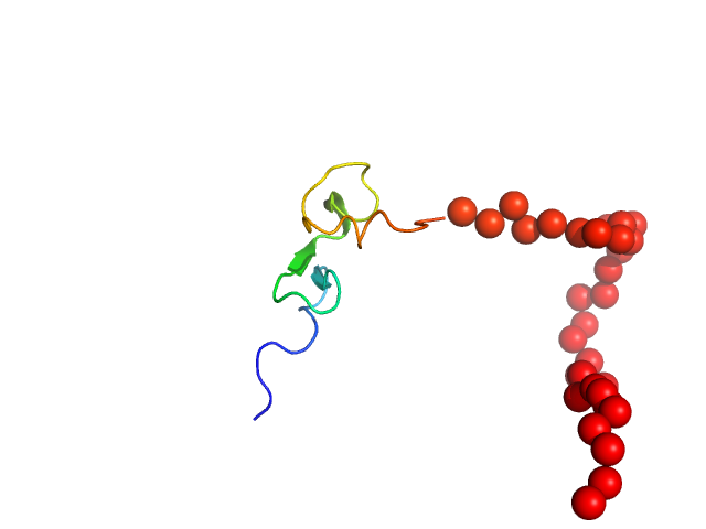 Relaxin receptor 1 EOM/RANCH model