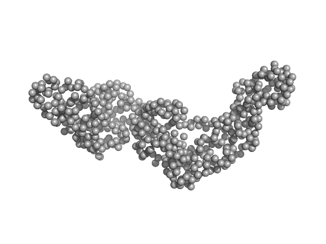 Bartonella effector protein (Bep) substrate of VirB T4SS GASBOR model