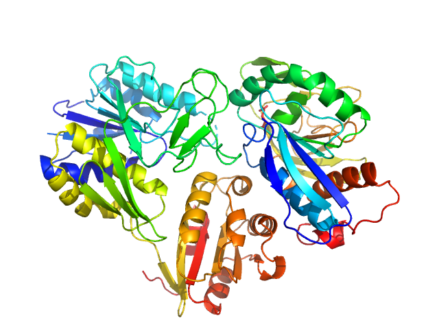 Lipid II isoglutaminyl synthase (glutamine-hydrolyzing) subunit MurT Lipid II isoglutaminyl synthase (glutamine-hydrolyzing) subunit GatD PDB (PROTEIN DATA BANK) model